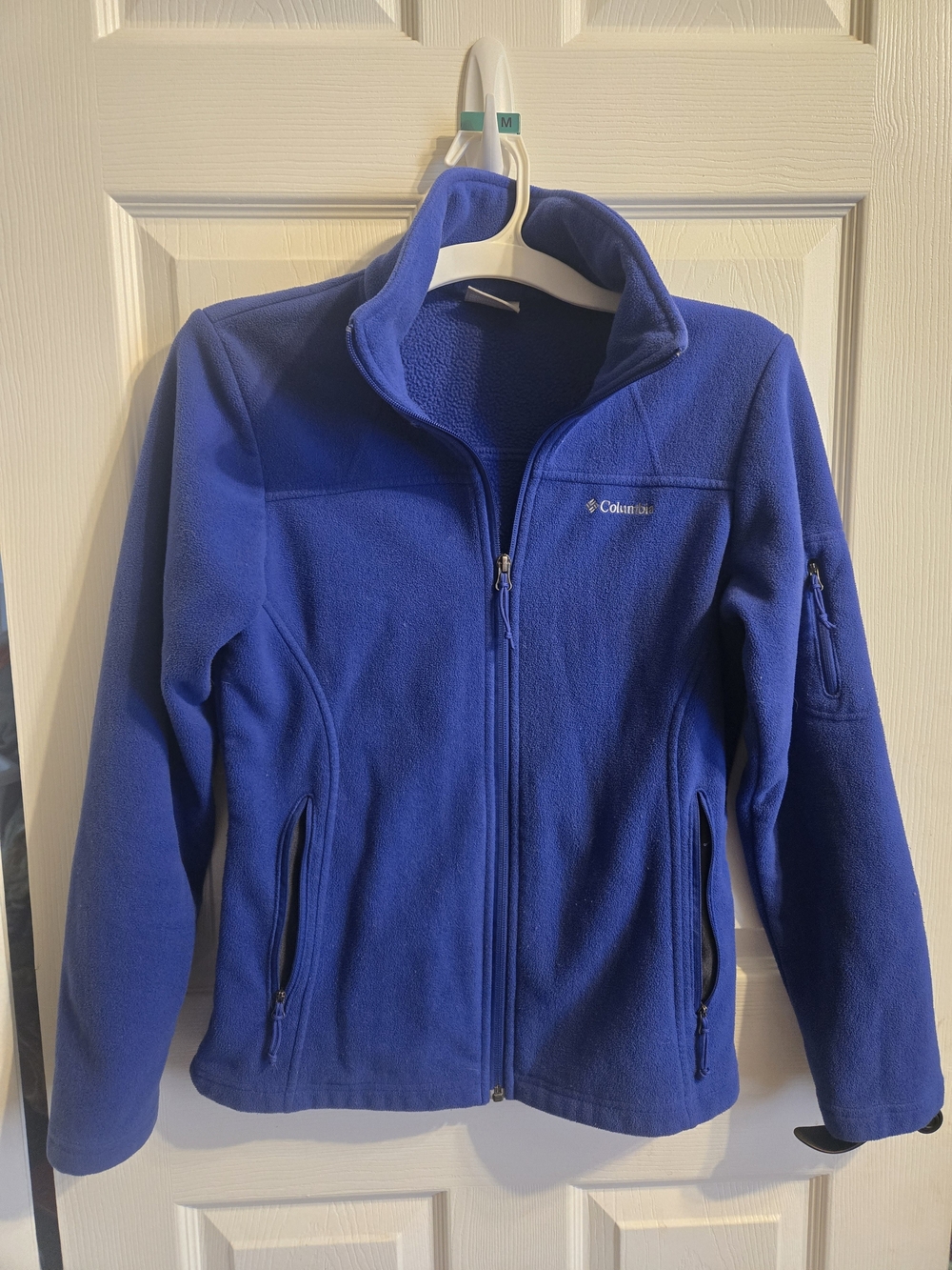 Columbia Women's Royal Blue Full-Zip Fleece Jacket